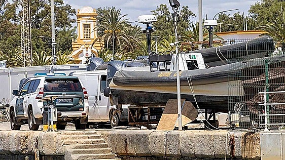 Trasladan de Jerez a Huelva a uno de los guardias civiles herido en el accidente de las dos embarcaciones