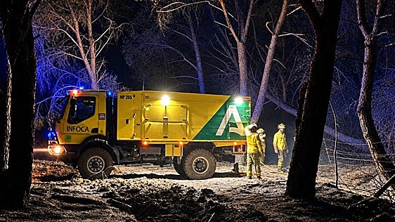 El Infoca da por extinguido el incendio forestal de Ayamonte