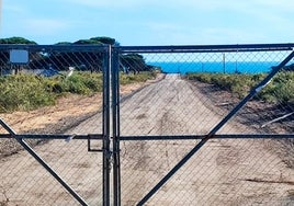 Cerrada la Playa del Loro en Huelva a las puertas del verano