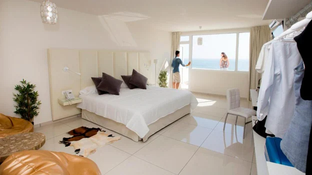 Habitación con balcón en On Hotels Oceanfront de Matalascañas