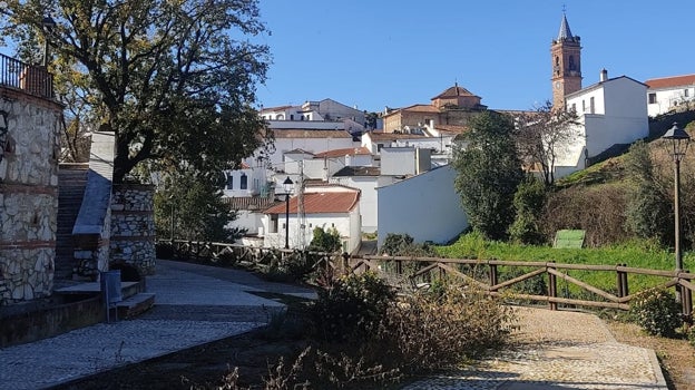 Paseo de los Poetas en Fuenteheridos