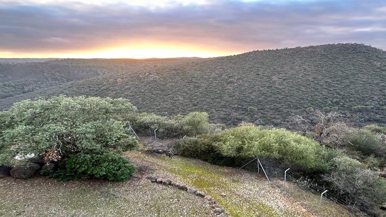 Atardecer en Berrocal