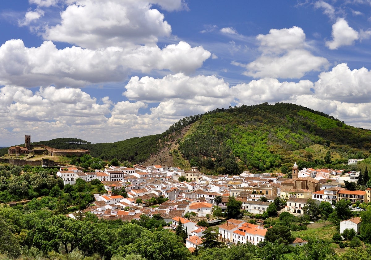 Panorámica del pueblo de Huelva que más visitas recibe