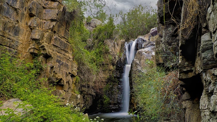 La cascada del infierno existe y está en Huelva: «Esa zona es muy bonita y poco conocida»