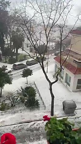 granizada en sanlucar