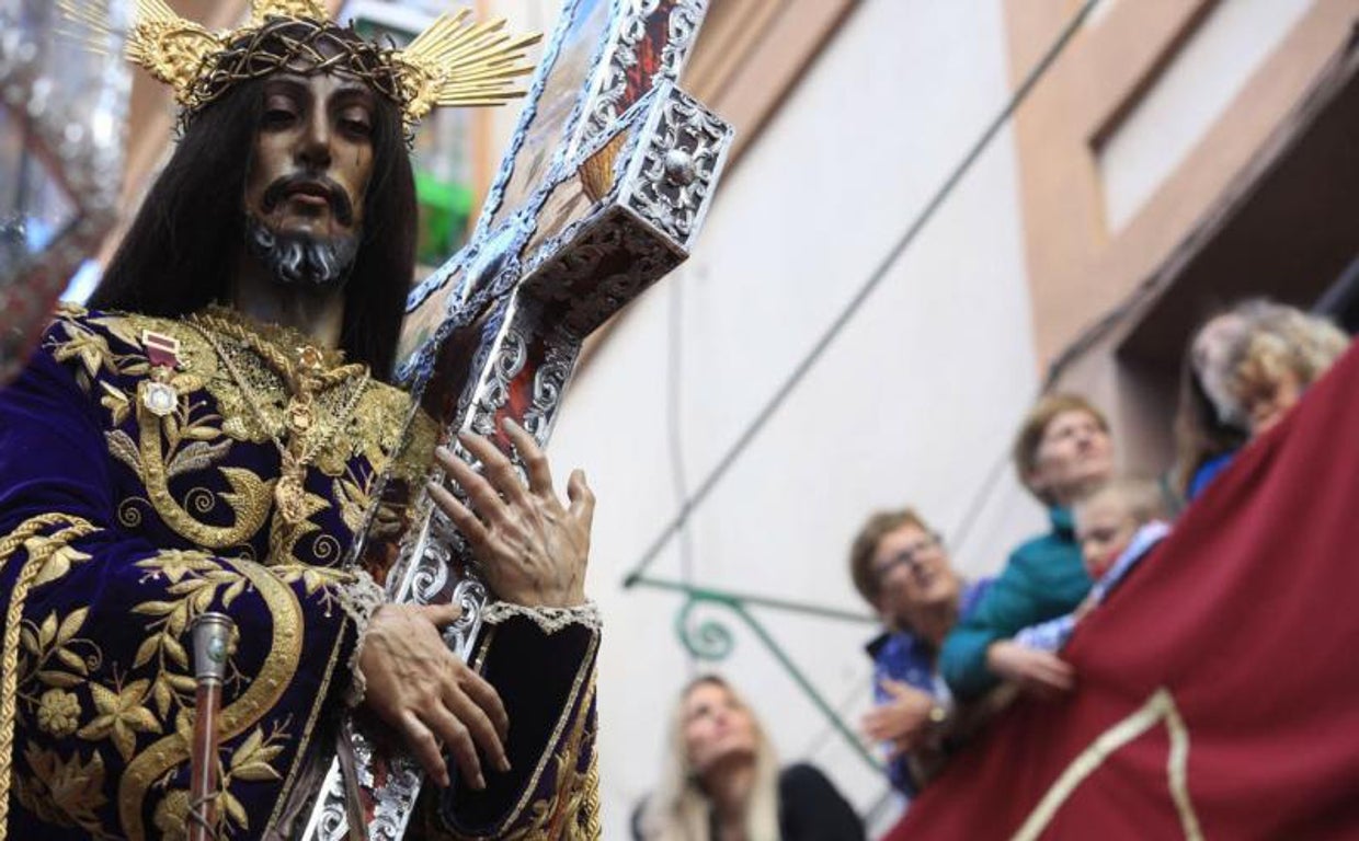 El Nazareno saldrá hoy de Santa María