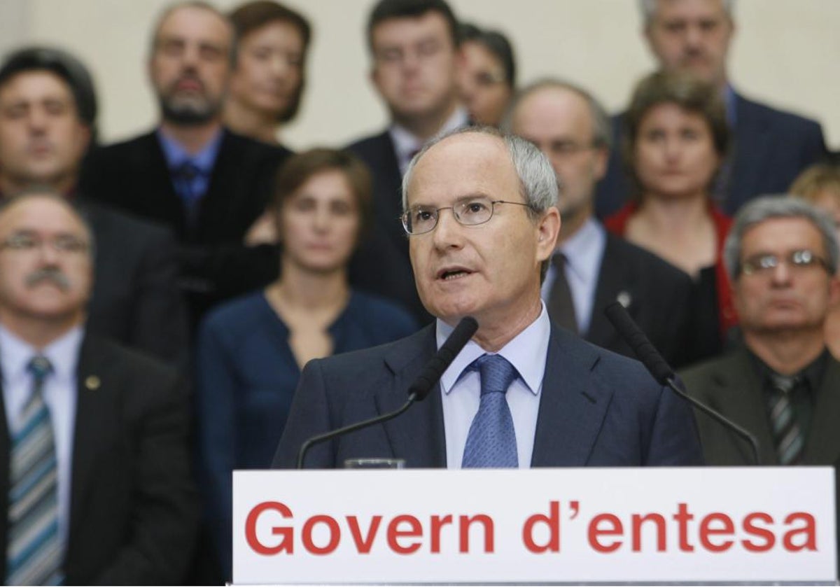 José Montilla, expresidente de la Generalitat nacido en Iznájar, Córdoba.