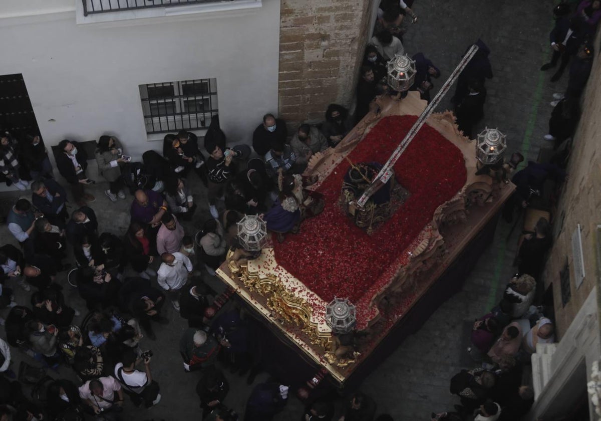 Nazareno de Santa María en el Jueves Santo de 2022