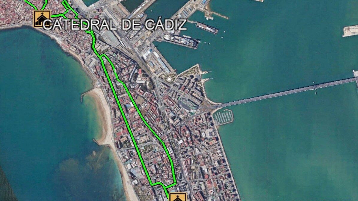 Horario e itinerario del Despojado en la Semana Santa de Cádiz 2023