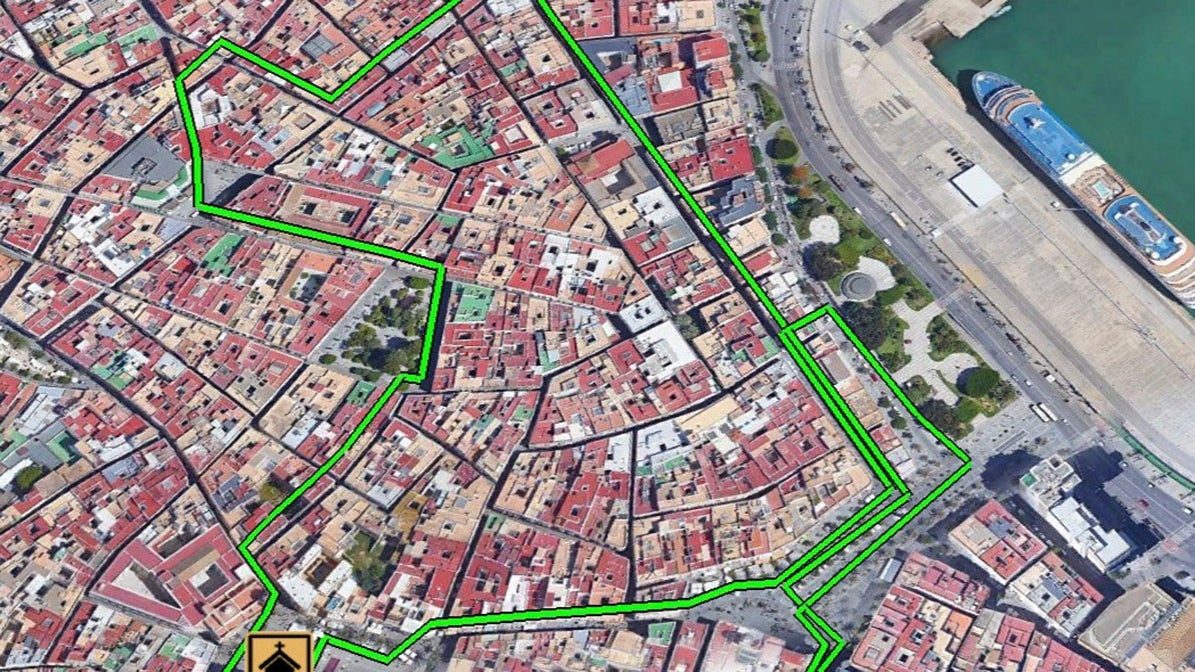 Horario e itinerario de Sentencia en la Semana Santa de Cádiz 2023