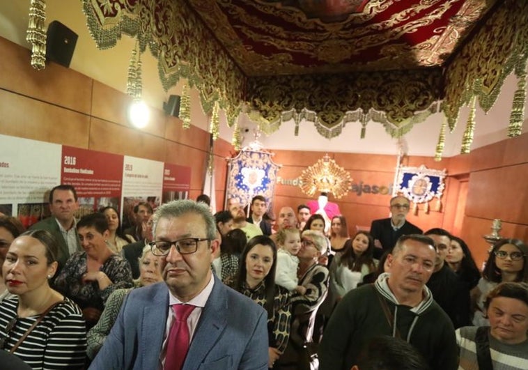 El nuevo techo de palio de la Virgen de la Caridad ya es una realidad