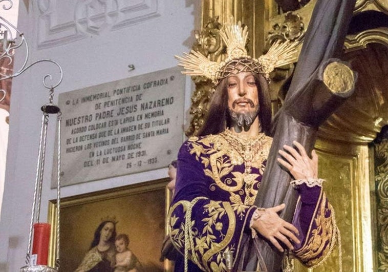 La historia del pelo natural de Jesús Nazareno de Santa María