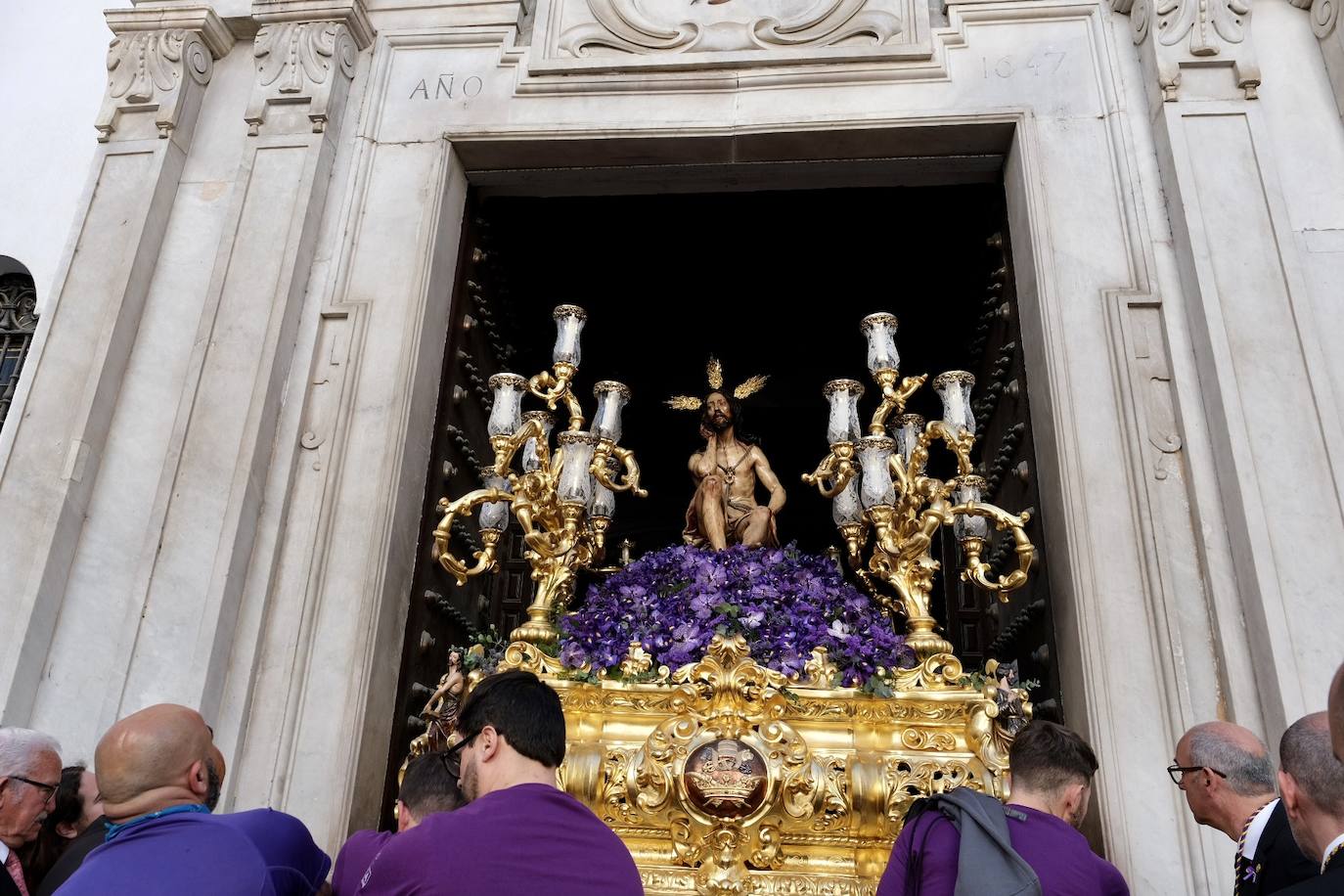 Fotos: el paso de Humildad y Paciencia de Cádiz en este Domingo de Ramos