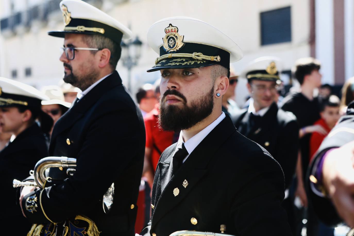 Fotos: Las Penas y su andar por las calles de Cádiz en este Domingo de Ramos