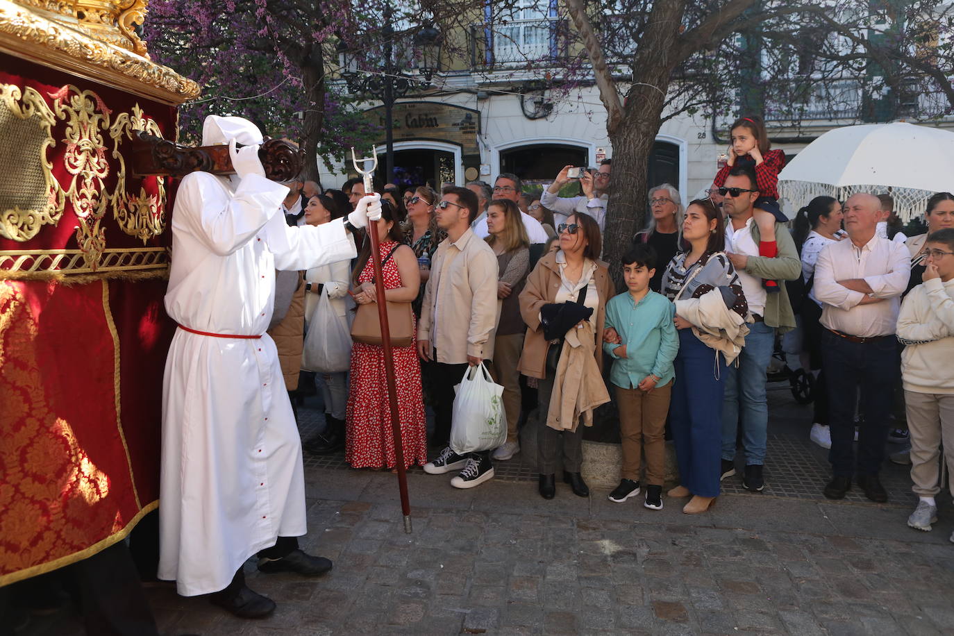 Fotos: La Sagrada Cena en su desfile del Domingo de Ramos en Cádiz