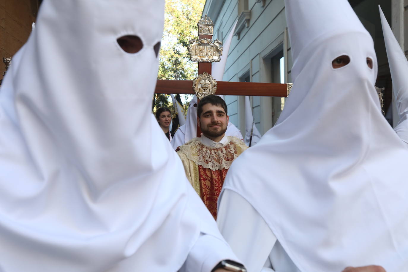 Fotos: La Sagrada Cena en su desfile del Domingo de Ramos en Cádiz