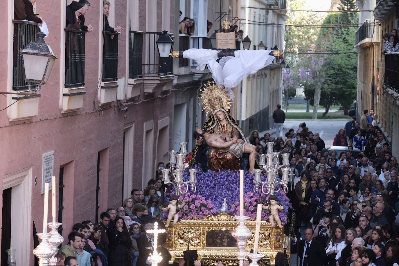 Fotos: El Caminito, el Miércoles Santo en Cádiz