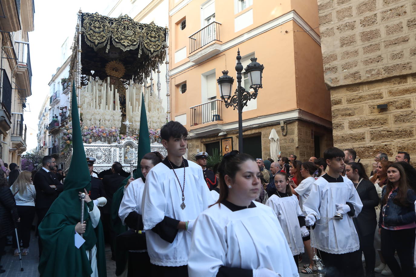 Fotos: La Cigarrera, el Miércoles Santo en Cádiz