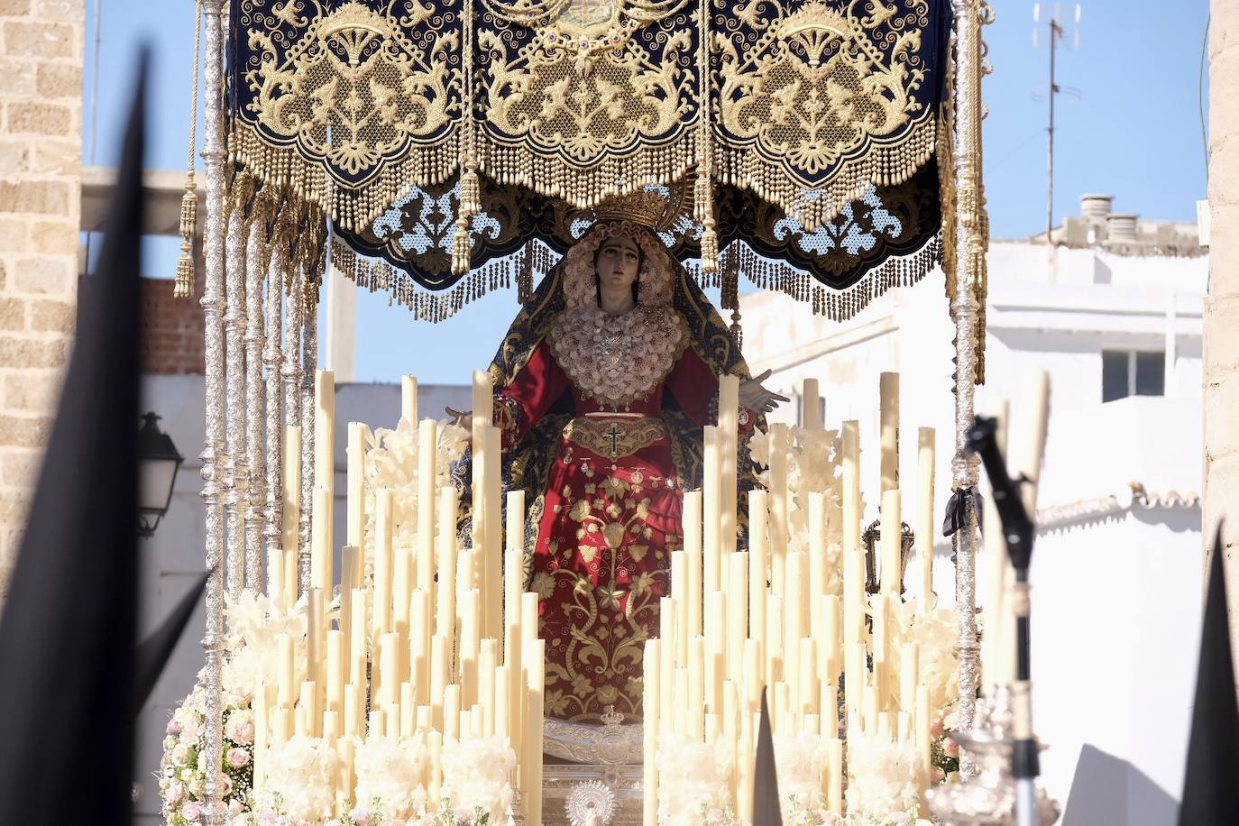 Fotos: Las Aguas, el Miércoles Santo en Cádiz