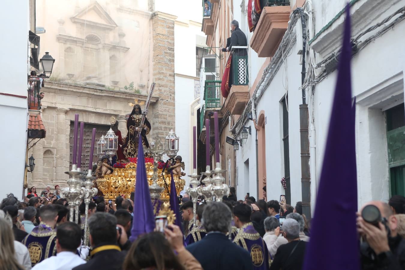 Fotos: Nazareno, el Jueves Santo en Cádiz