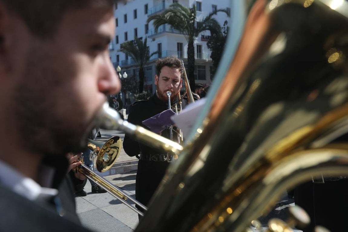 Fotos: pasacalles de bandas en el III Congreso Andaluz de Música de Semana Santa