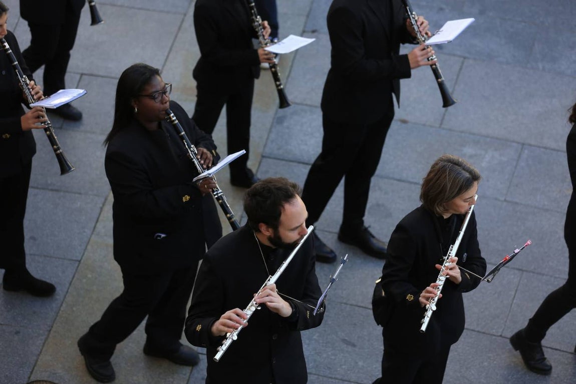 Fotos: pasacalles de bandas en el III Congreso Andaluz de Música de Semana Santa