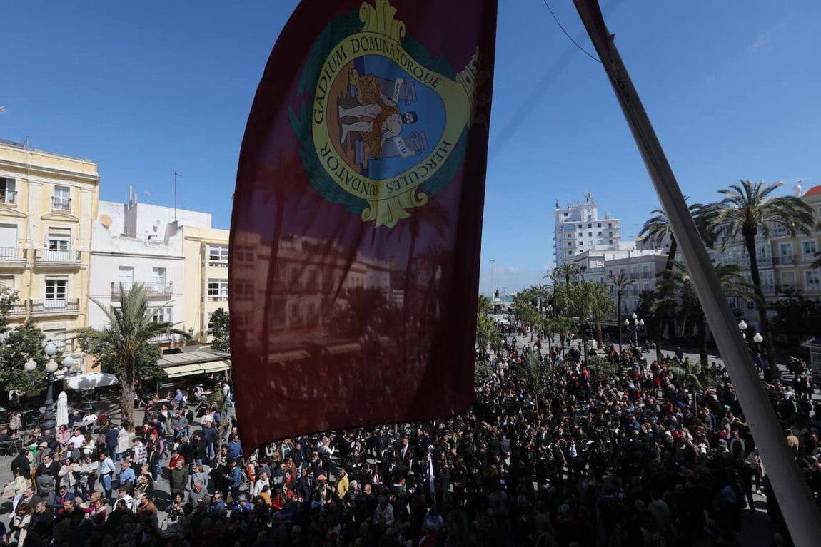 Fotos: pasacalles de bandas en el III Congreso Andaluz de Música de Semana Santa