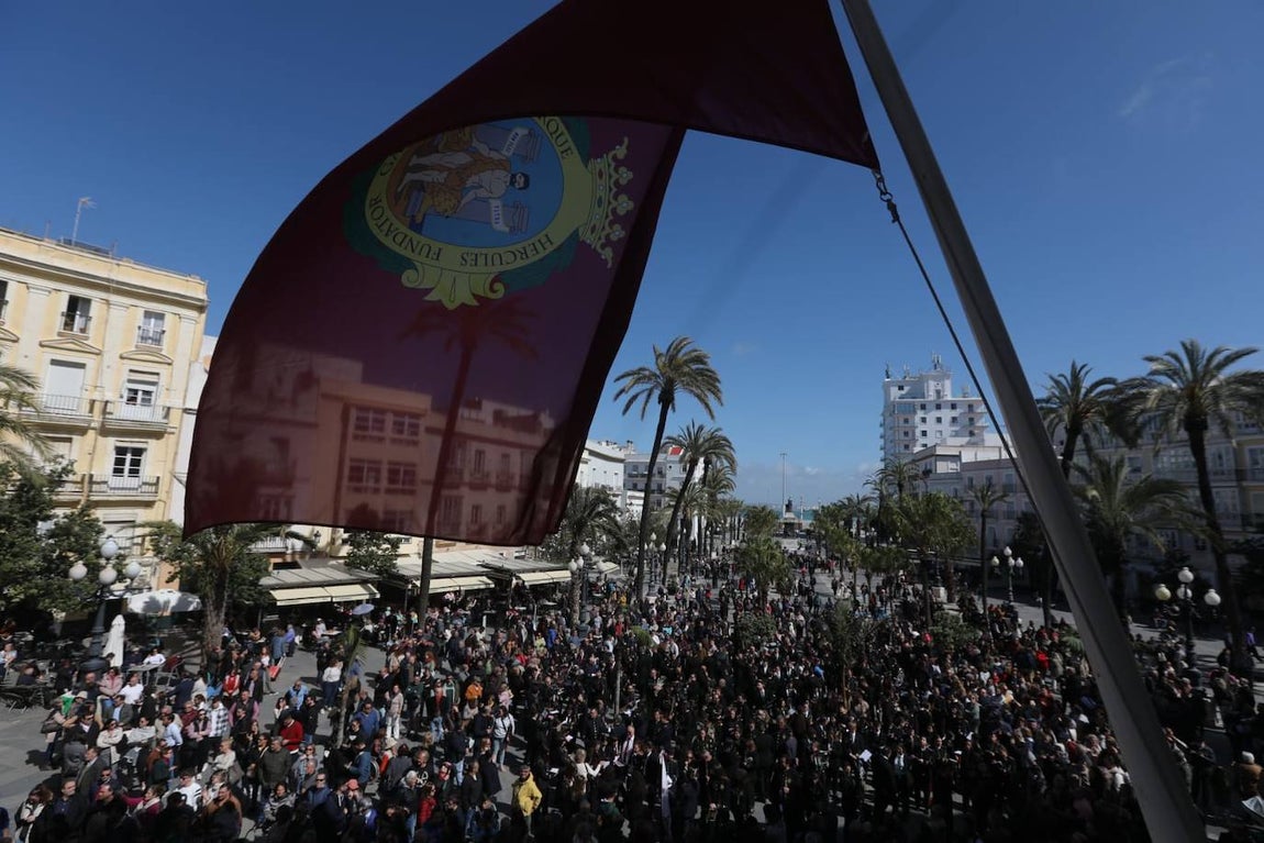 Fotos: pasacalles de bandas en el III Congreso Andaluz de Música de Semana Santa