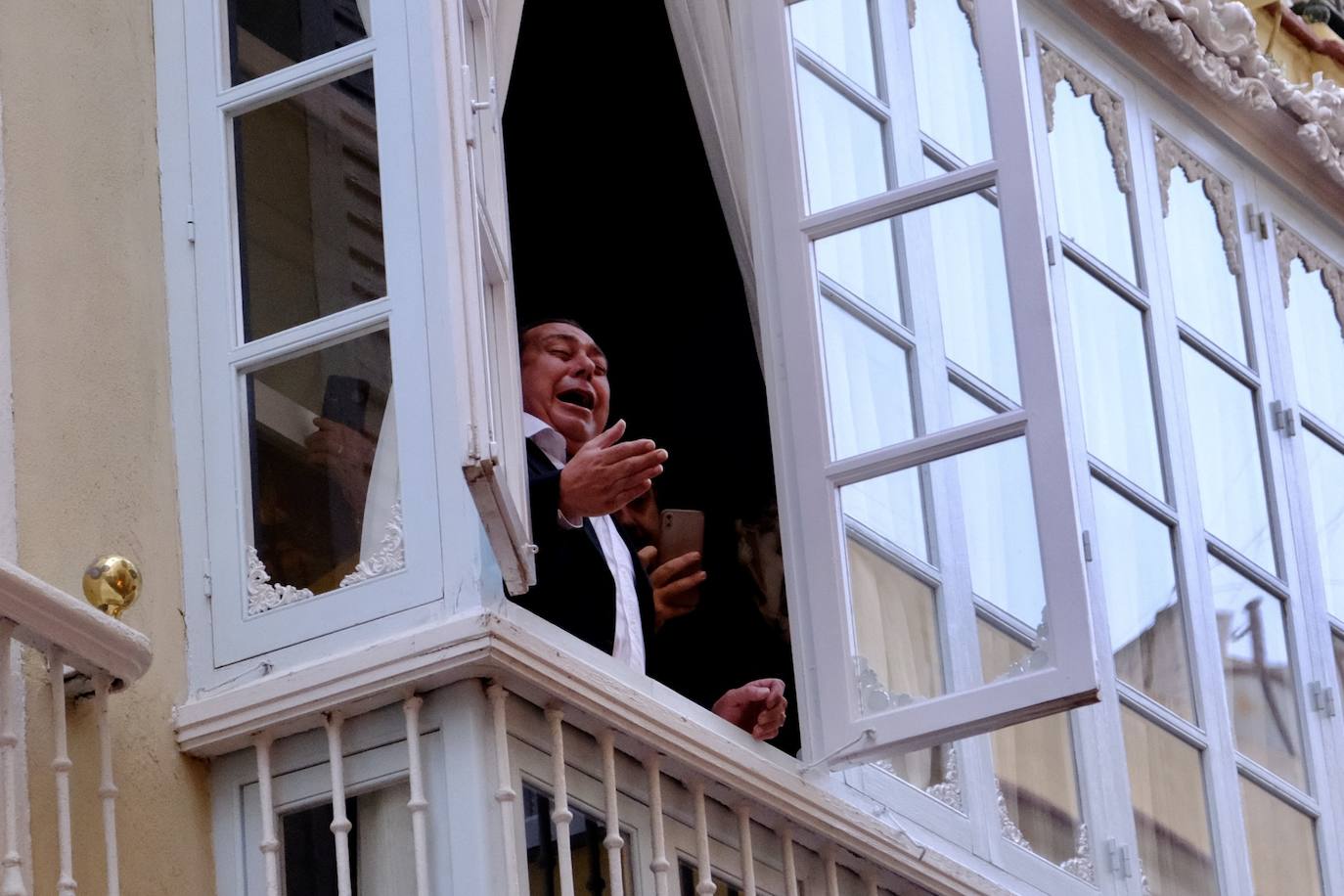 Fotos: Servitas en el Viernes de Dolores de la Semana Santa de Cádiz 2024