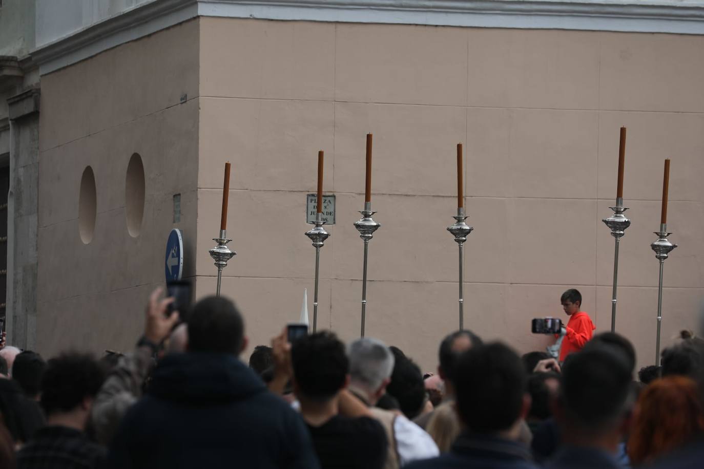Fotos: El Nazareno de la Obediencia el Sábado de Pasión en la Semana Santa de Cádiz 2024