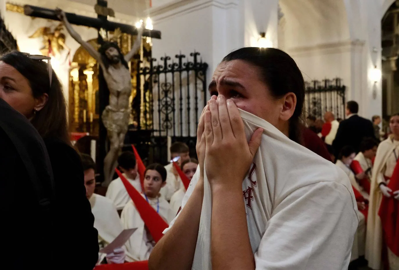 Fotos: Las Penas y el desconsuelo el Domingo de Ramos en Cádiz