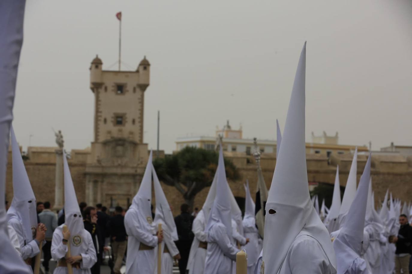 Fotos: El Despojado en el Domingo de Ramos en la Semana Santa de Cádiz 2024