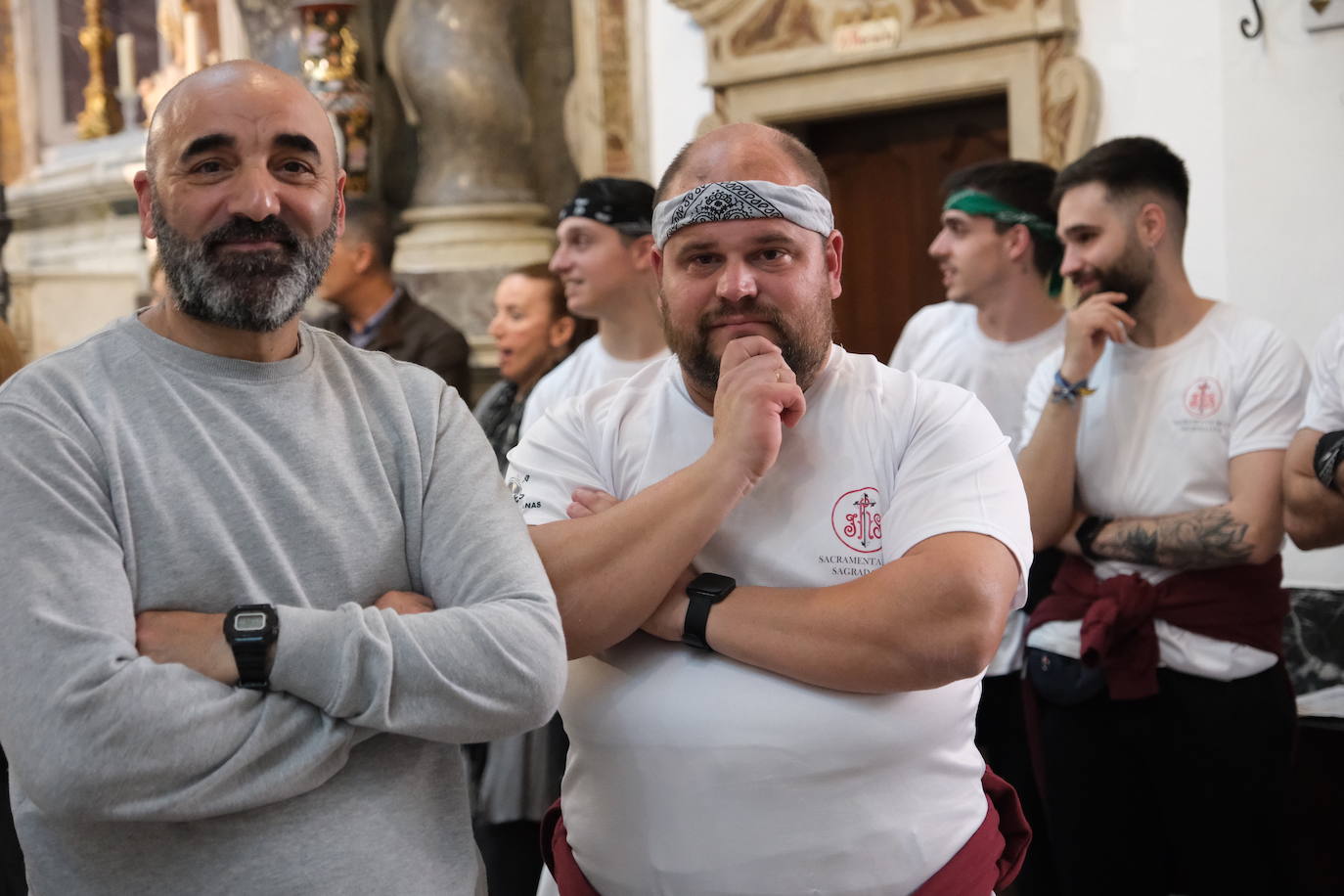 Fotos: Sagrada Cena el Domingo de Ramos en la Semana Santa de Cádiz 2024