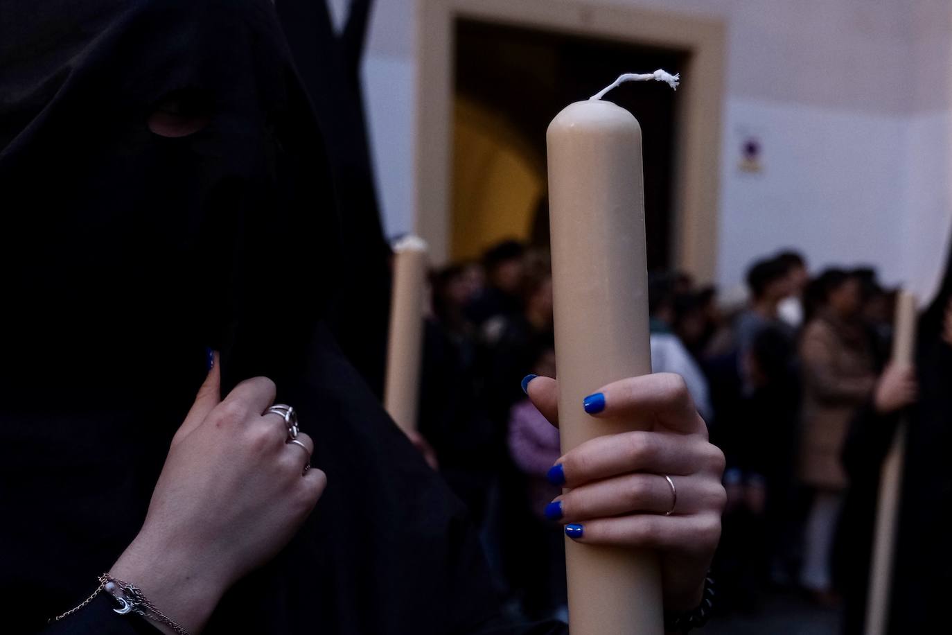 Fotos: Vera-Cruz en el Lunes Santo de la Semana Santa de Cádiz 2024