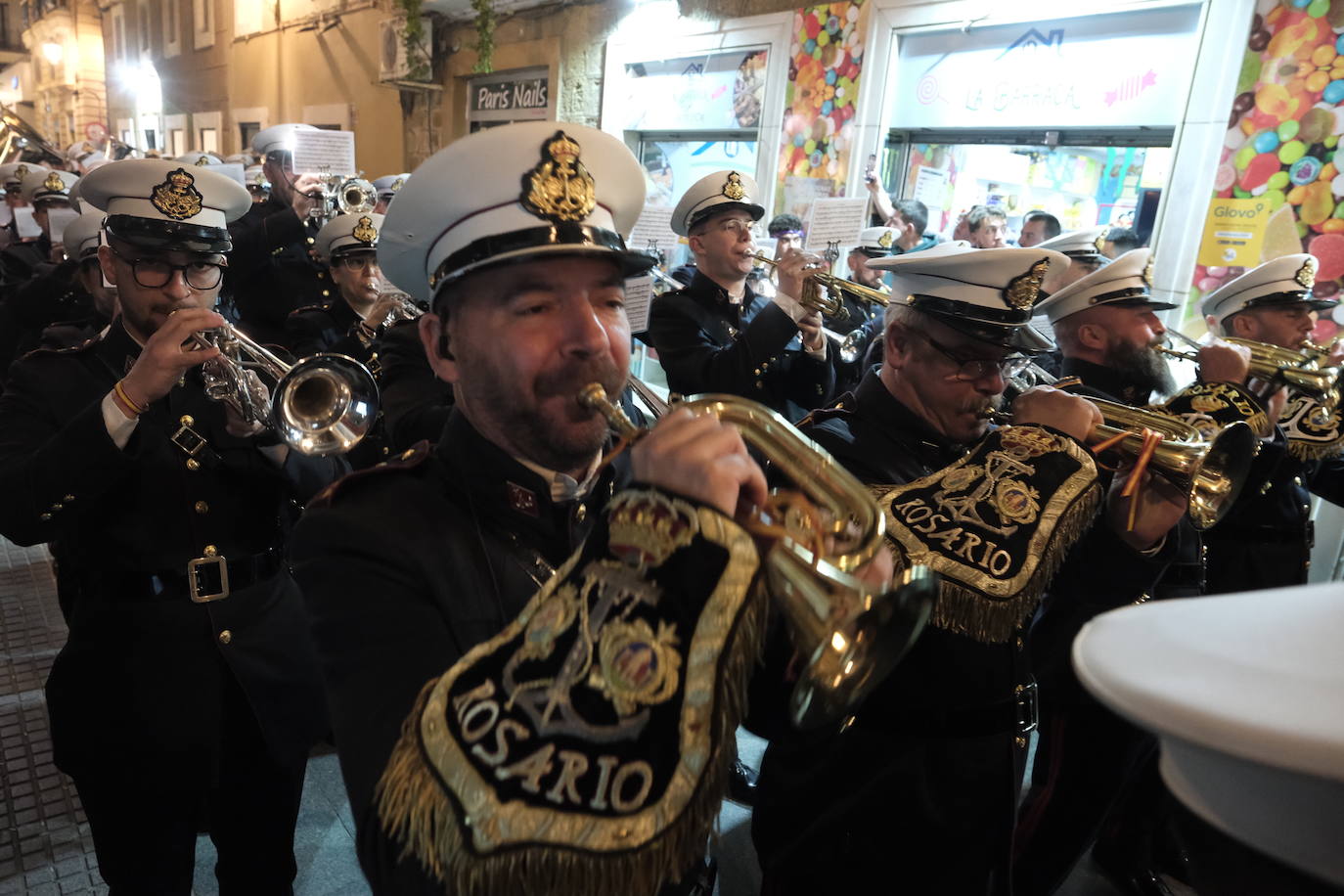 Fotos: Columna en la Semana Santa de Cádiz 2024