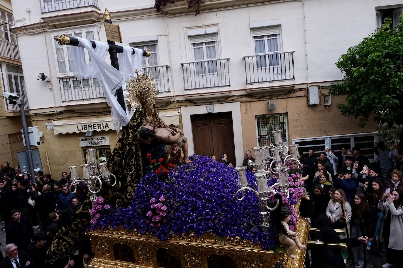 Fotos: Caminito en el Miércoles Santo de la Semana Santa de Cádiz 2024