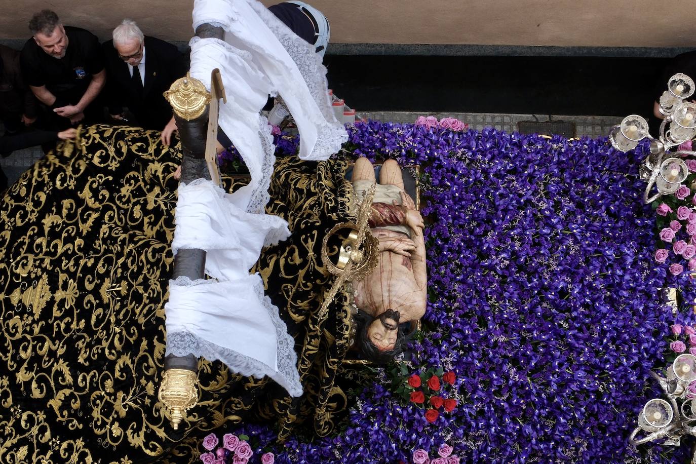 Fotos: Caminito en el Miércoles Santo de la Semana Santa de Cádiz 2024