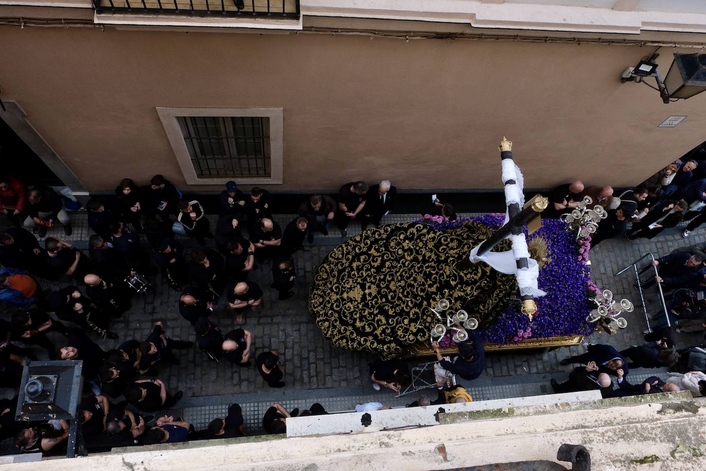 Fotos: Caminito en el Miércoles Santo de la Semana Santa de Cádiz 2024
