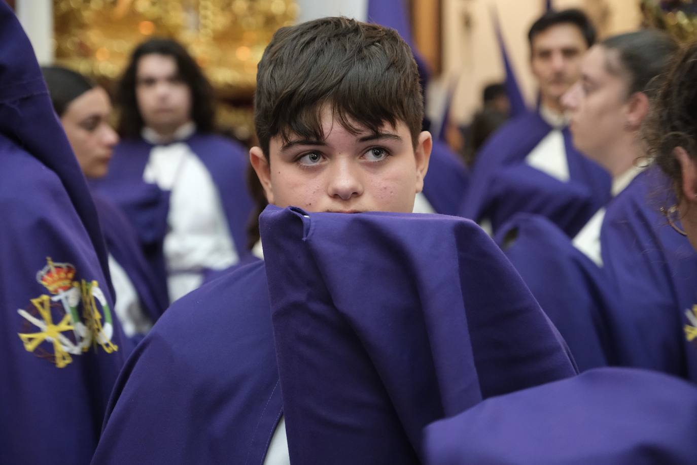 Fotos: Cigarreras decide suspender la estación de penitencia y se queda en Santo Domingo