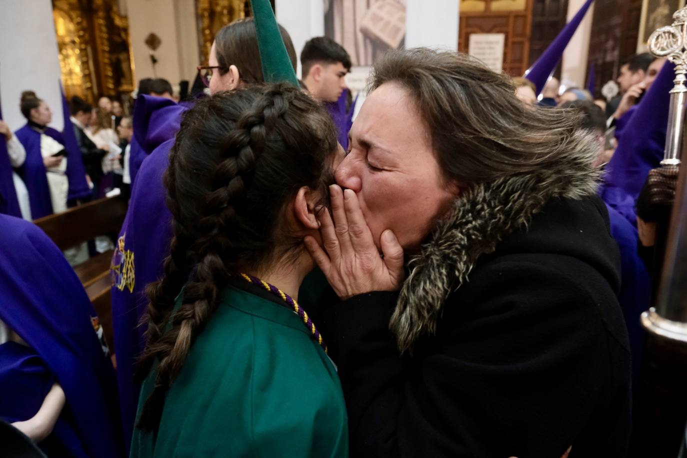 Fotos: Cigarreras decide suspender la estación de penitencia y se queda en Santo Domingo