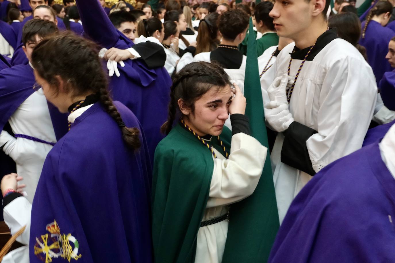 Fotos: Cigarreras decide suspender la estación de penitencia y se queda en Santo Domingo