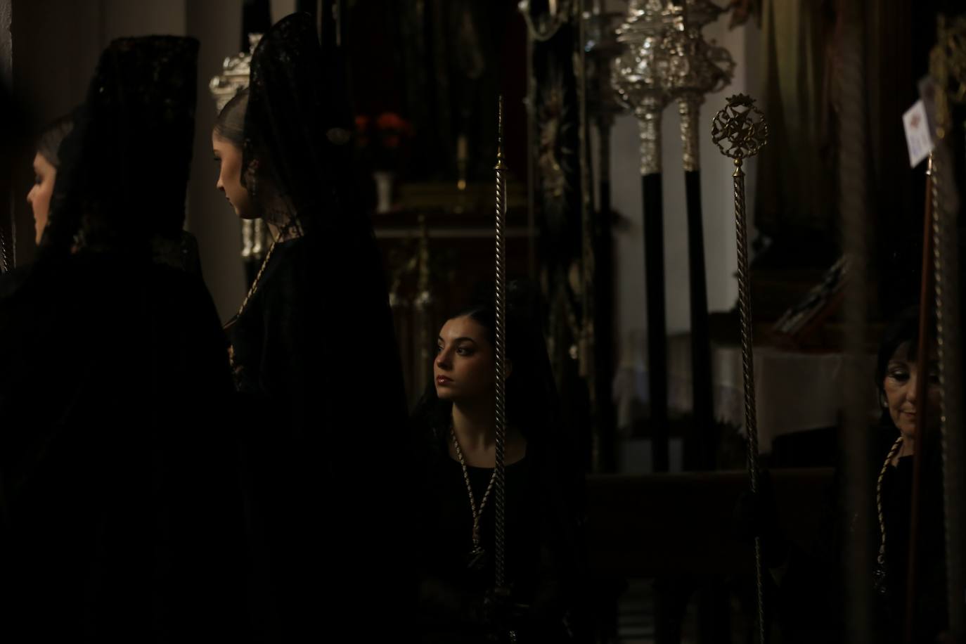 Fotos: Sentencia en el Miércoles Santo de la Semana Santa de Cádiz 2024