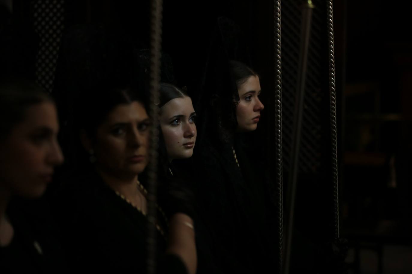 Fotos: Sentencia en el Miércoles Santo de la Semana Santa de Cádiz 2024