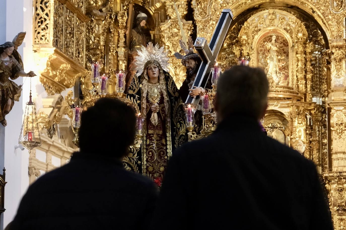 Fotos: Afligidos el Jueves Santo en Cádiz, en la Semana Santa 2024