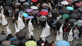 El tiempo en Cádiz para este Sábado Santo: las lluvias continúan y la borrasca Nelson sigue presente