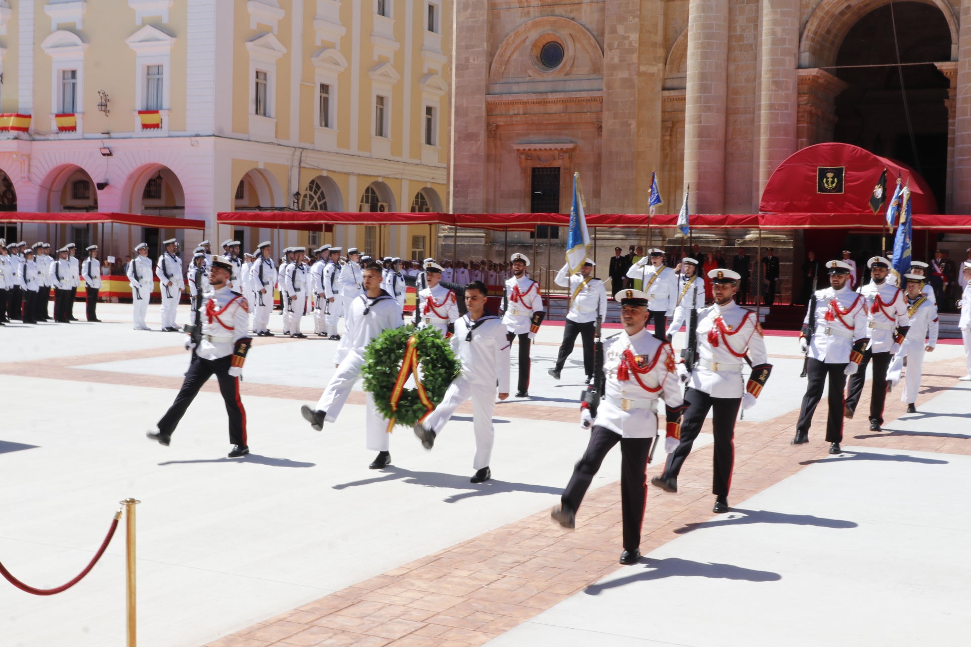 La Armada ha celebrado a su patrona en la Escuela de Suboficiales de la Armada en San Fernando