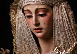 La Virgen de Lágrimas de Piedad vuelve al culto tras su restauración