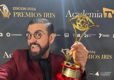 El emotivo discurso de Manu Sánchez en los Premios Iris: «Los mejores suelen ser de Andalucía»