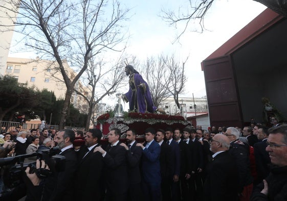 El Señor de la Oración en el Huerto a su salida de San Severiano