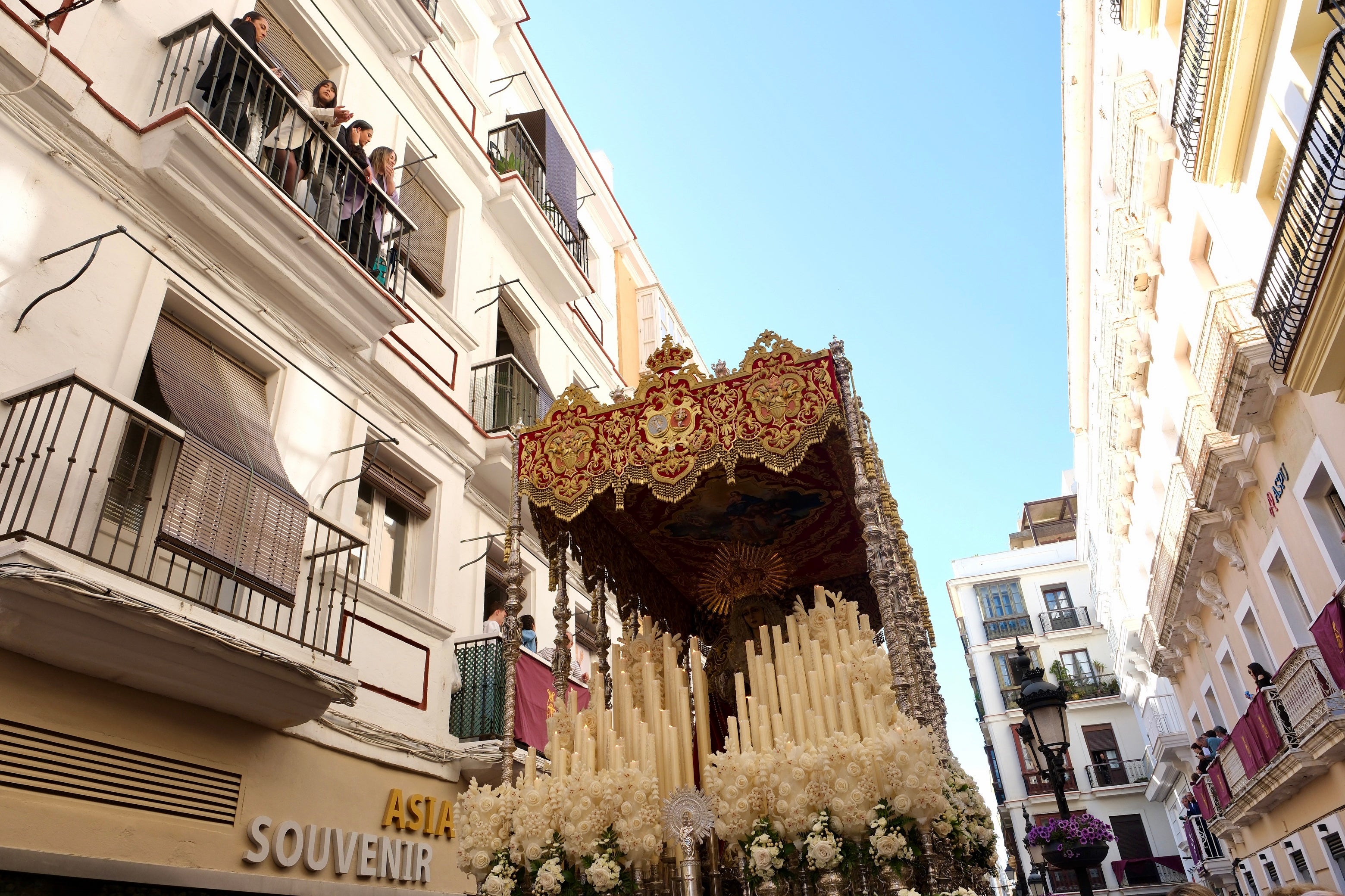 Las imágenes de Las Penas en la Semana Santa de Cádiz 2025